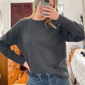 BR Gray Crewneck Sweater
